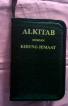 Sampul Alkitab & Kidung Jemaat Hitam Sedang