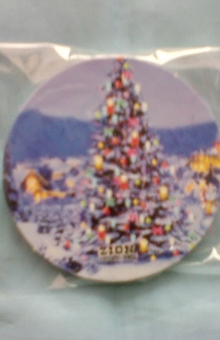 Tatakan Lilin Natal Bundar isi 20 pcs